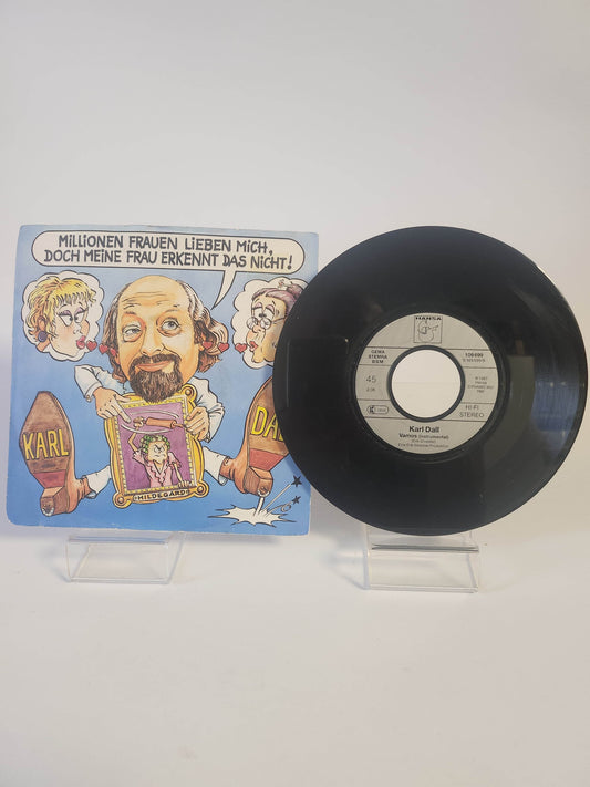 Karl Dall: Millionen Frauen lieben Mich Single Vinyl - Feniks Gameshop