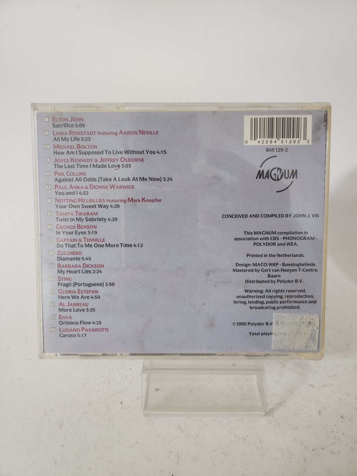 Glory of Love: a 1990 Super Popgala CD