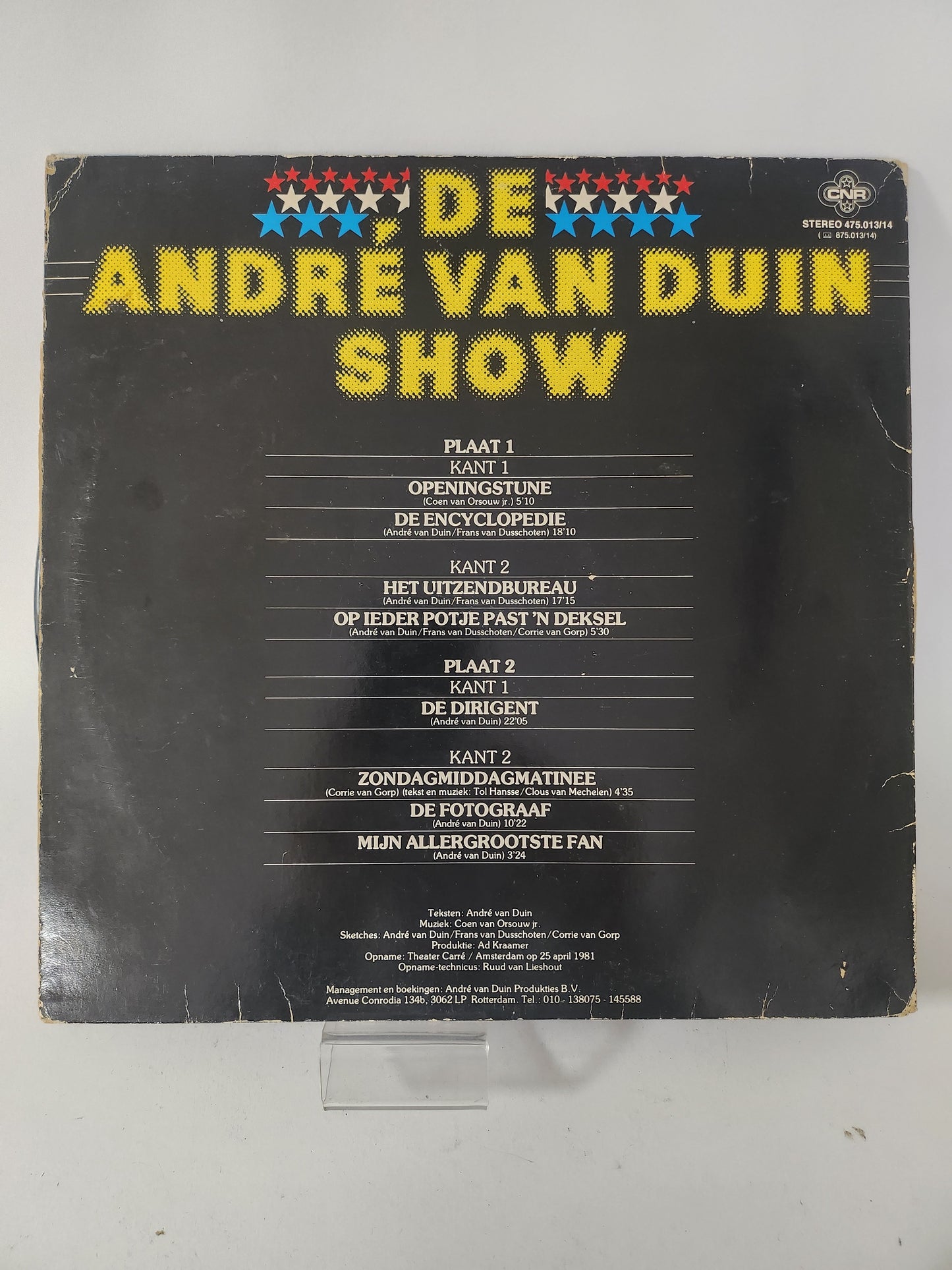 Andre van Duin Show LP Vinyl