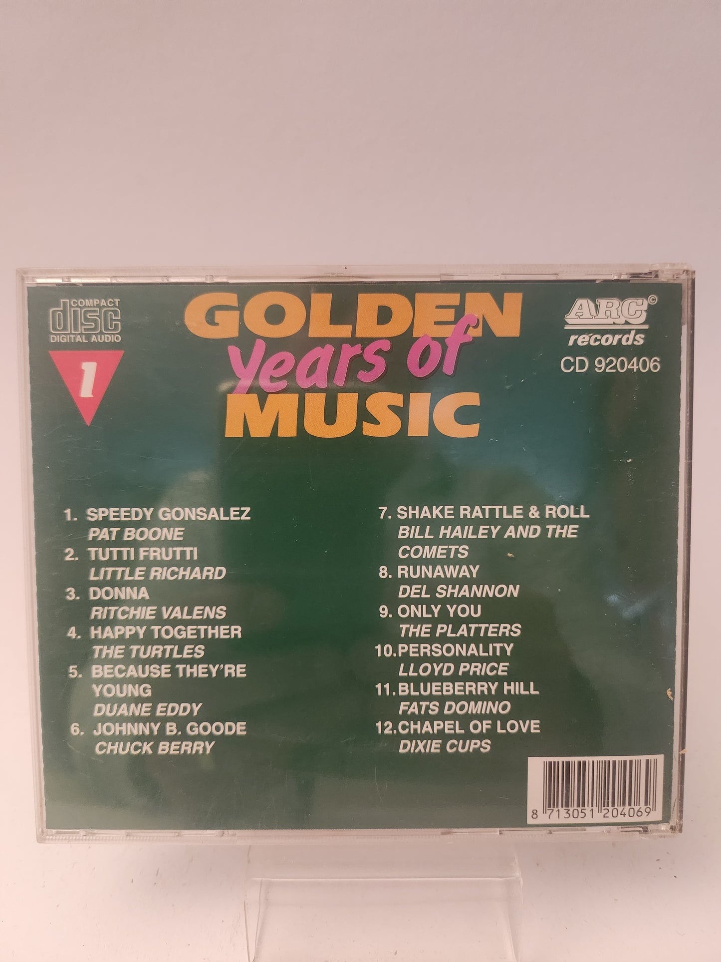 Golden Years of Music Deel 1 CD