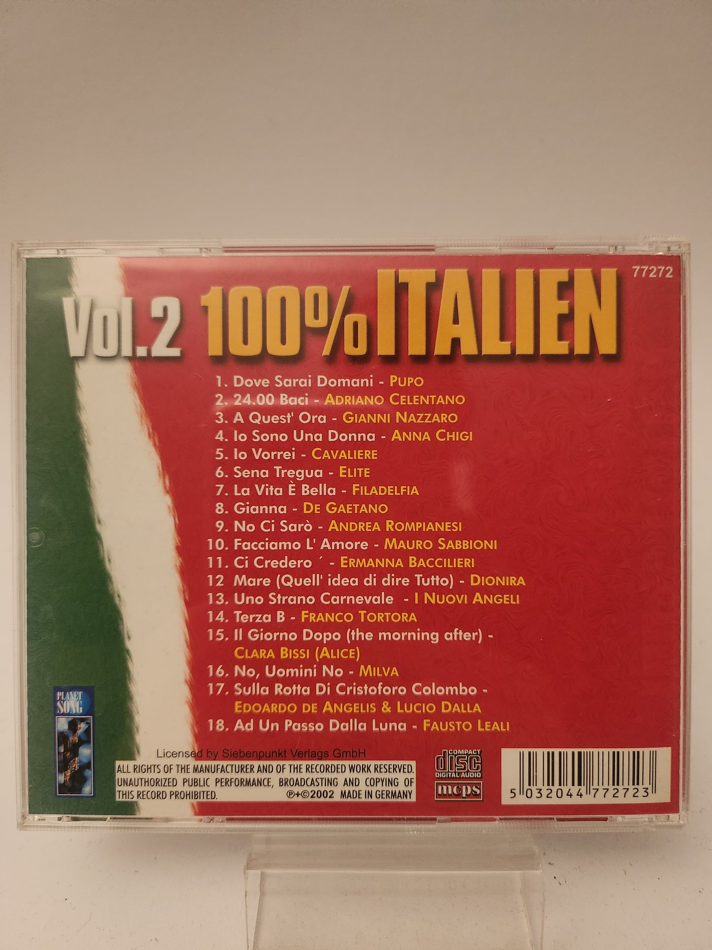100% Italien Volume 2 CD