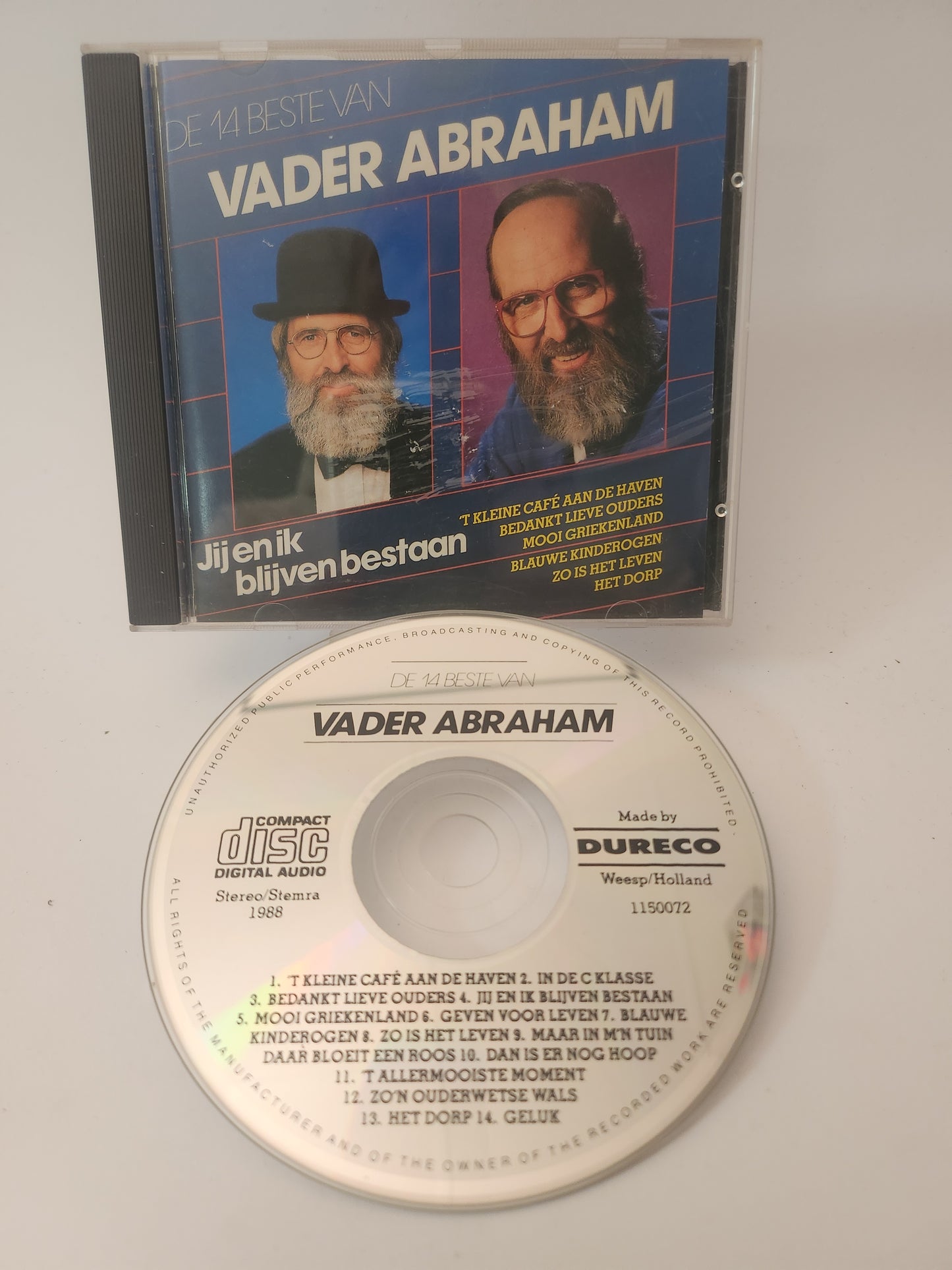 14 Beste van Vader Abraham: Jij en Ik Blijven Bestaan CD