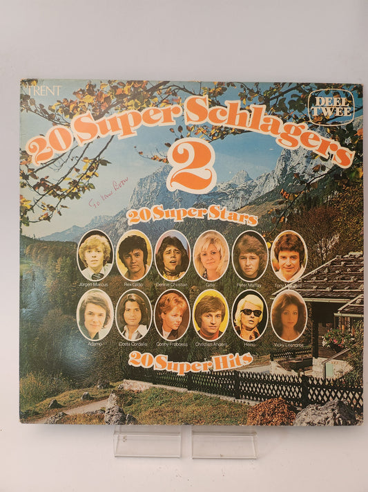 20 Super Schlagers: 20 Super Stars 2 LP Vinyl
