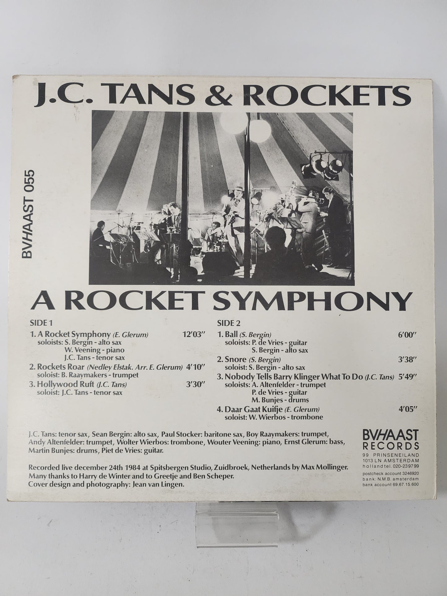 A Rocket Symphony: JC Tans & Rockets LP Vinyl