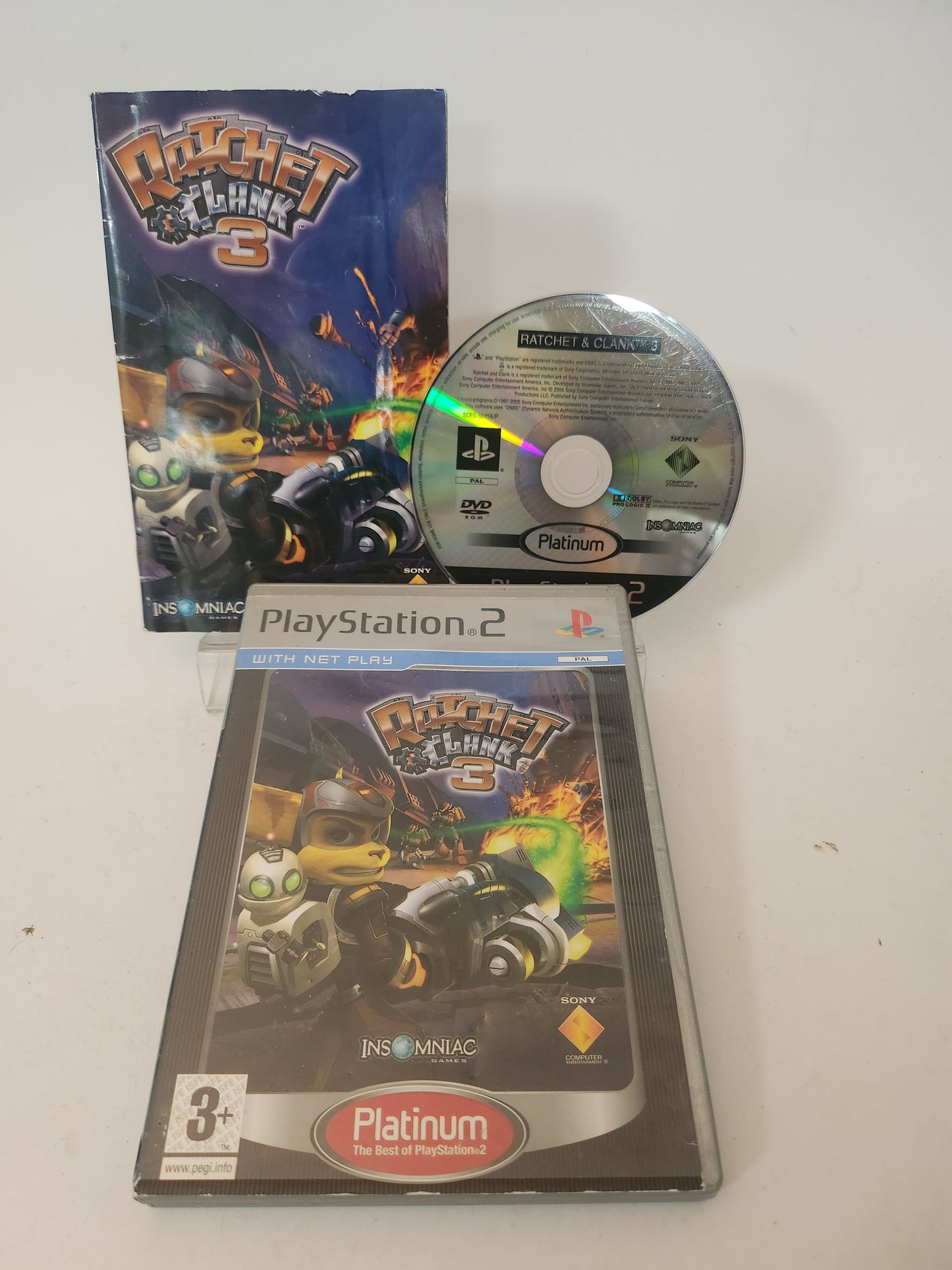 Ratchet & Clank 3 Platinum Playstation 2