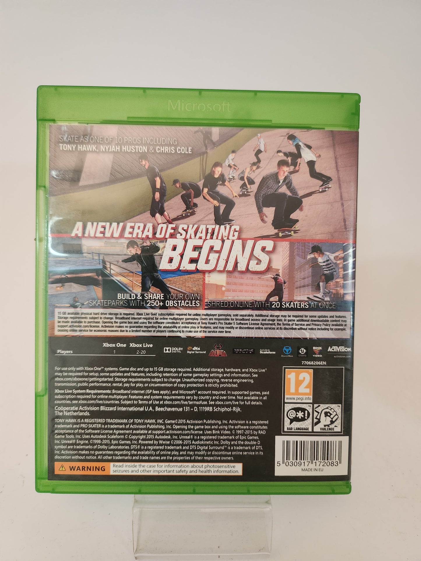 Tony Hawk's Pro Skater 5 (No Book) Xbox One