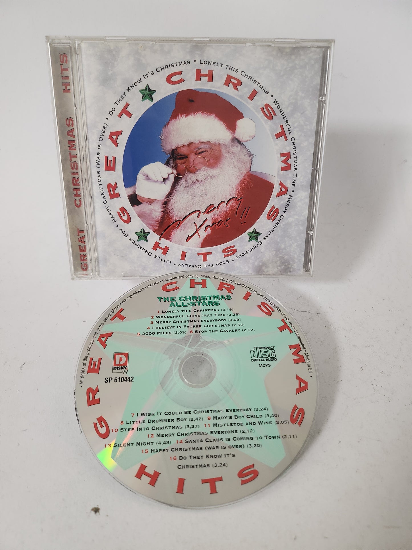 Great Christmas Hits: the Christmas All-stars CD