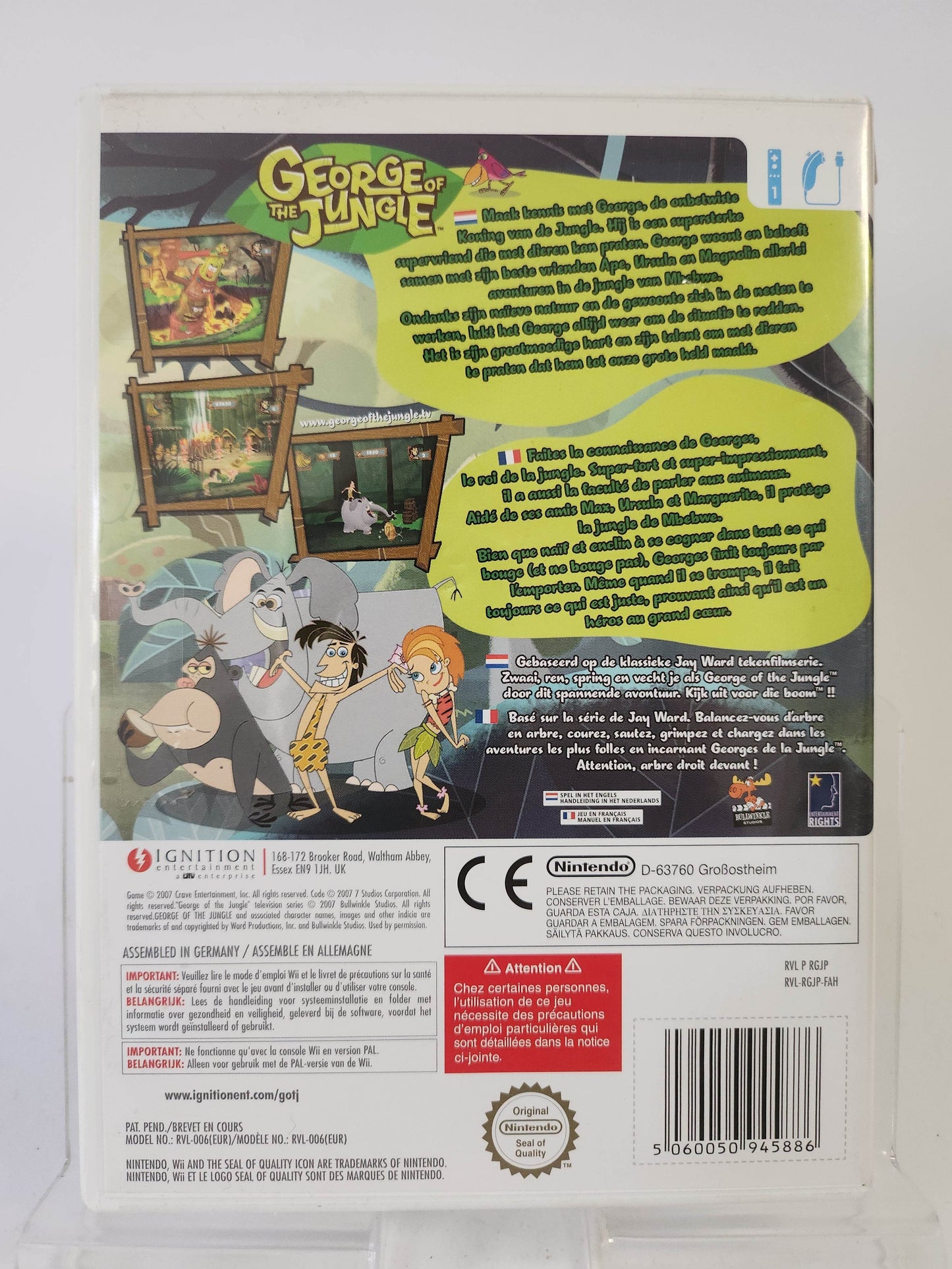 George of the Jungle Nintendo Wii - Feniks Gameshop