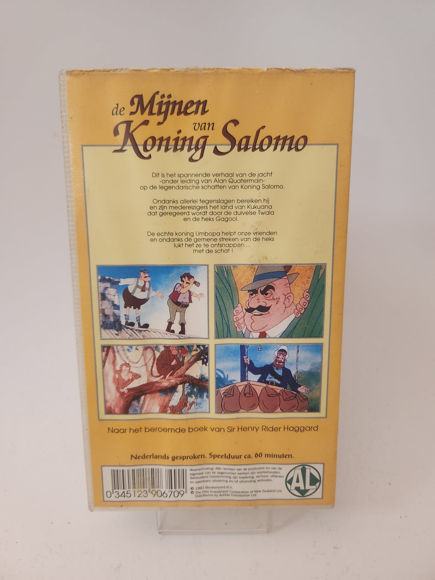 Mijnen van Koning Salomo VHS Kids