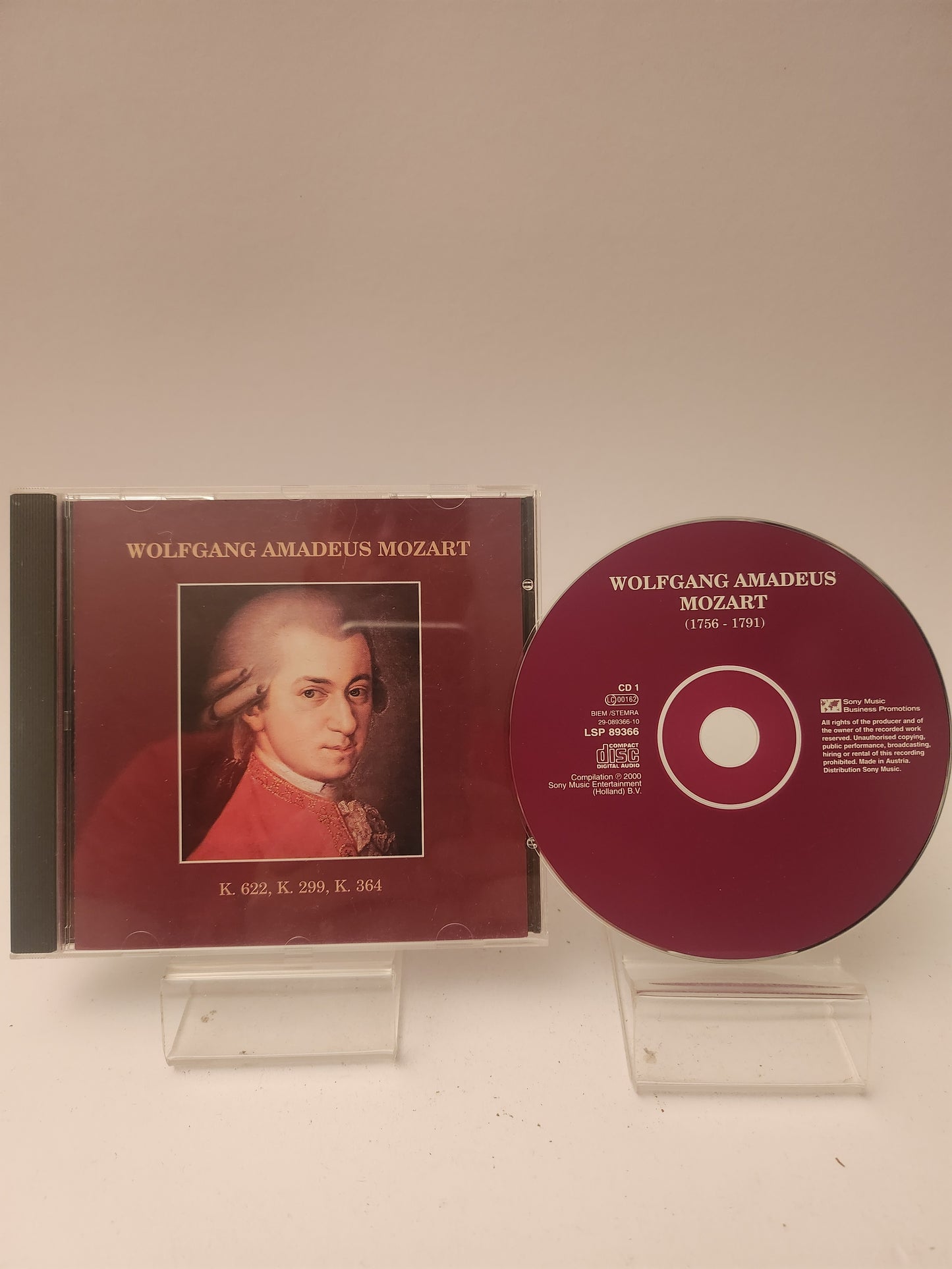 Wolfgang Amadeus Mozart CD1