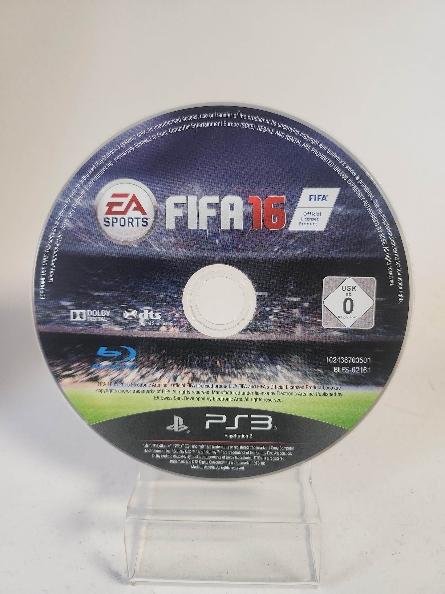 FIFA 16 (Disc Only) PlayStation 3 - Feniks Gameshop