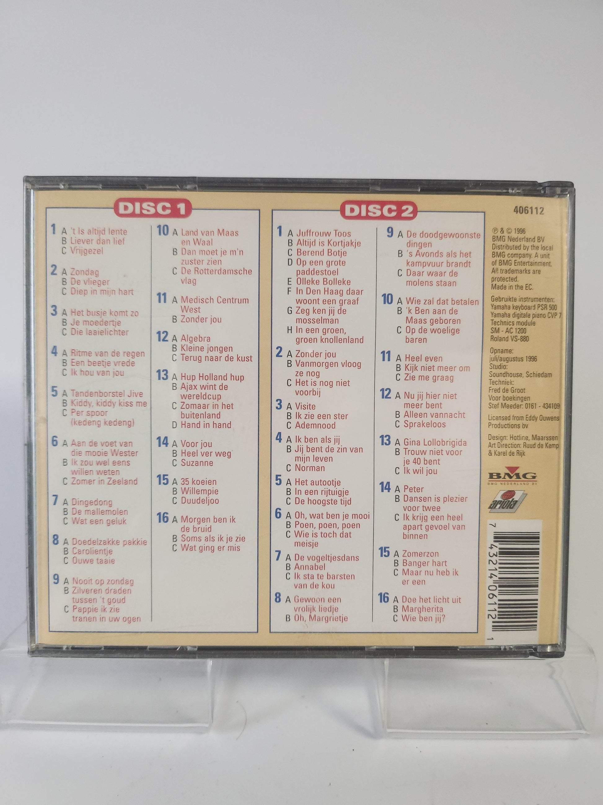 Stef Meeder 100 Hollandse Hits van Toen en Nu CD - Feniks Gameshop