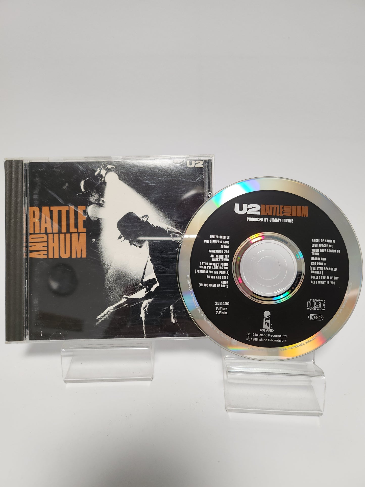 U2: Rattle and Hum CD