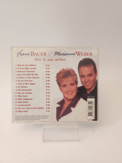 Frans Bauer & Marianne Weber: Wat ik Zou Willen CD