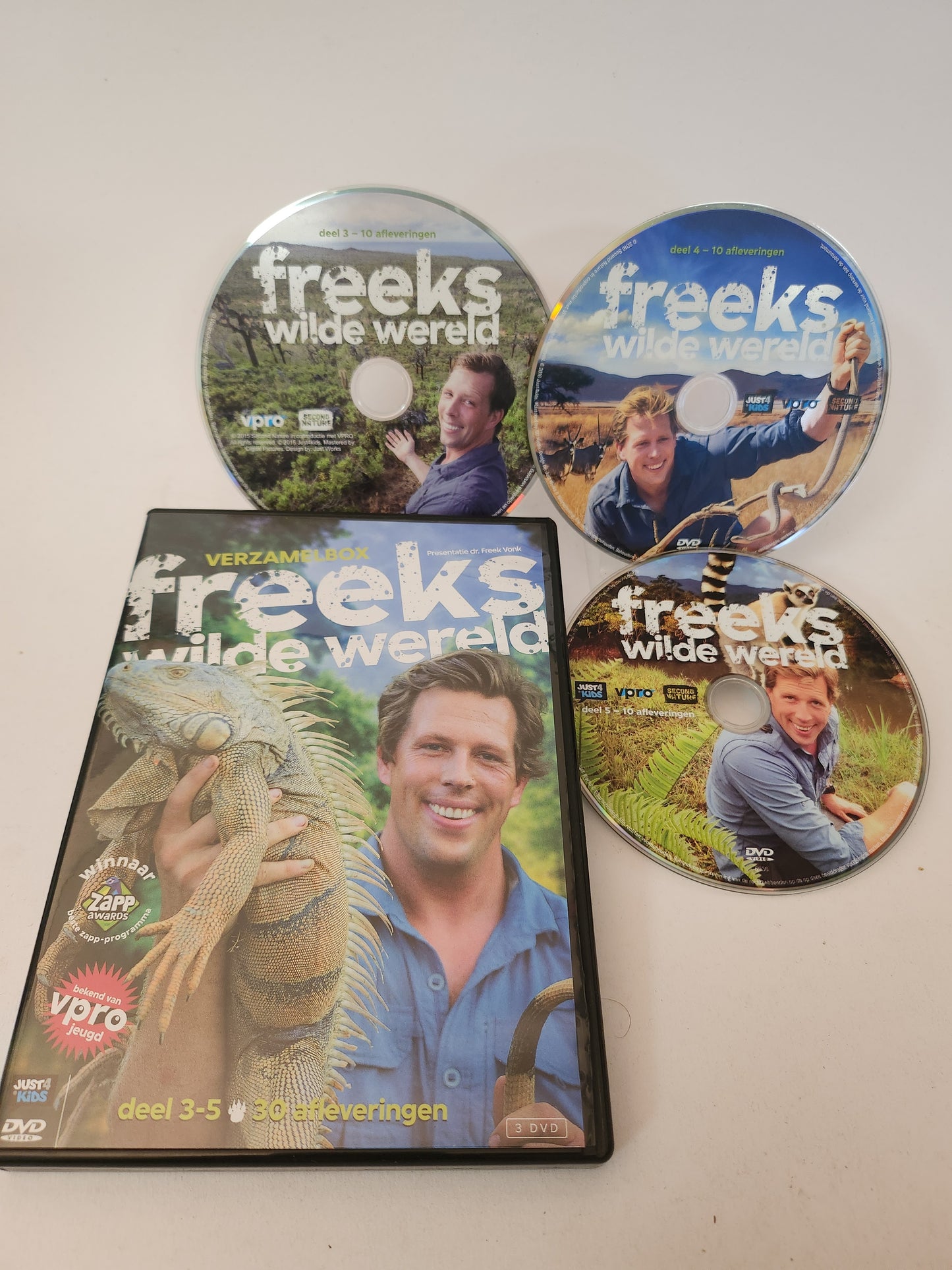 Freeks Wilde Wereld Deel 3 - 5 (30 Afleveringen) DVD Kids