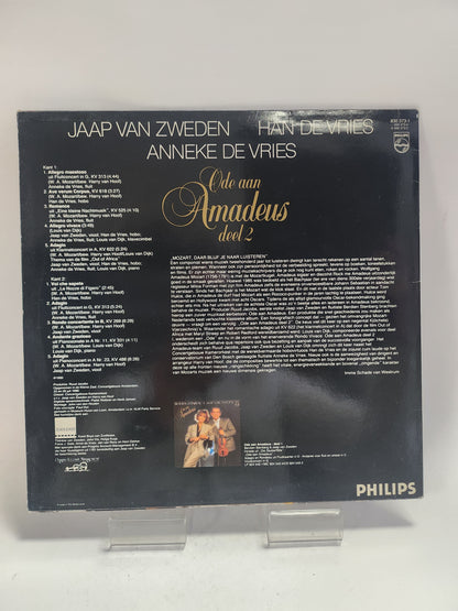 Jaap van Zweden, Han de Vries & Anneke de Vries: Ode aan Amadeus Deel 2 LP Vinyl