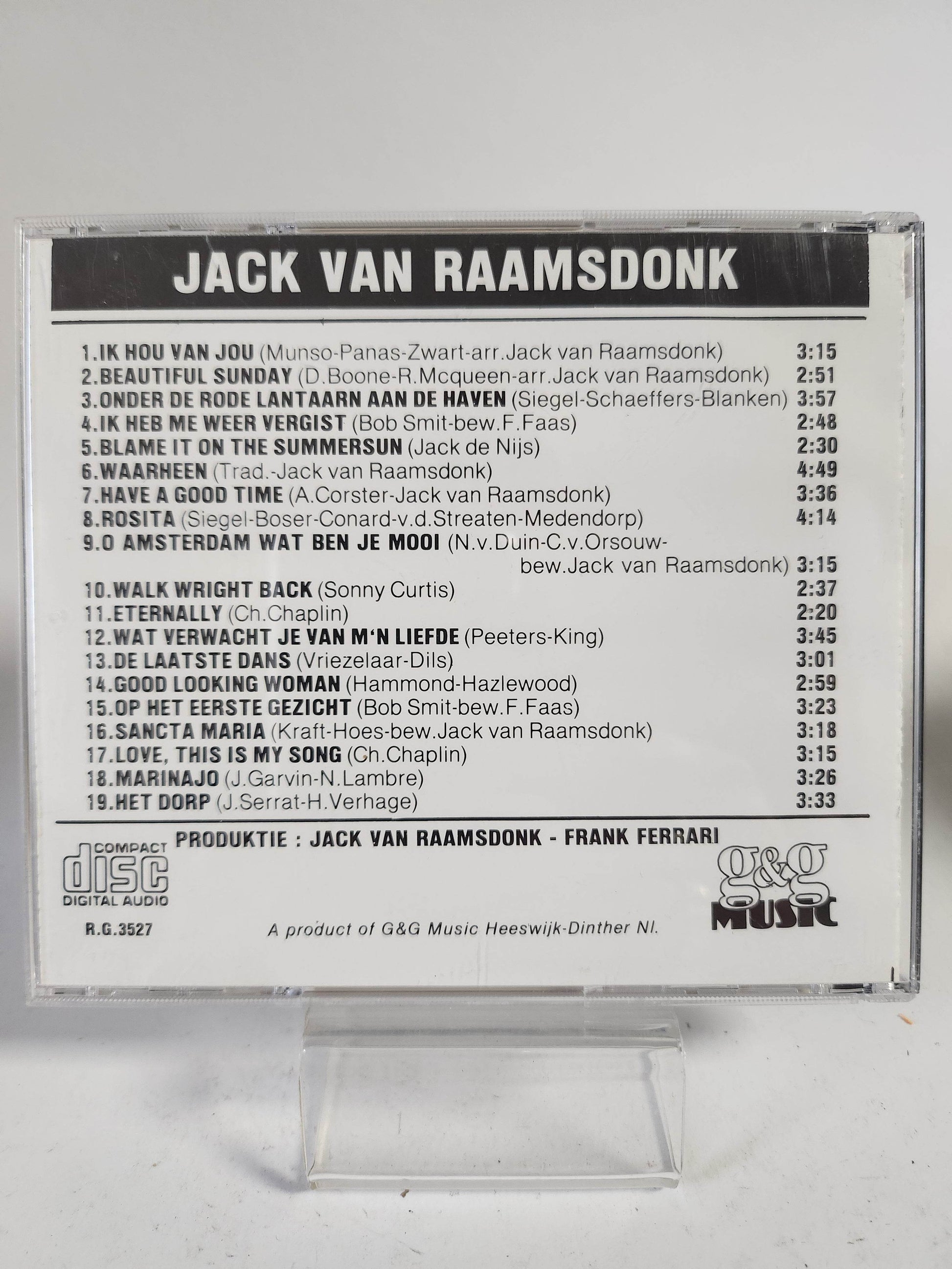 Jack van Raamsdonk: Ik Hou van Jou CD - Feniks Gameshop
