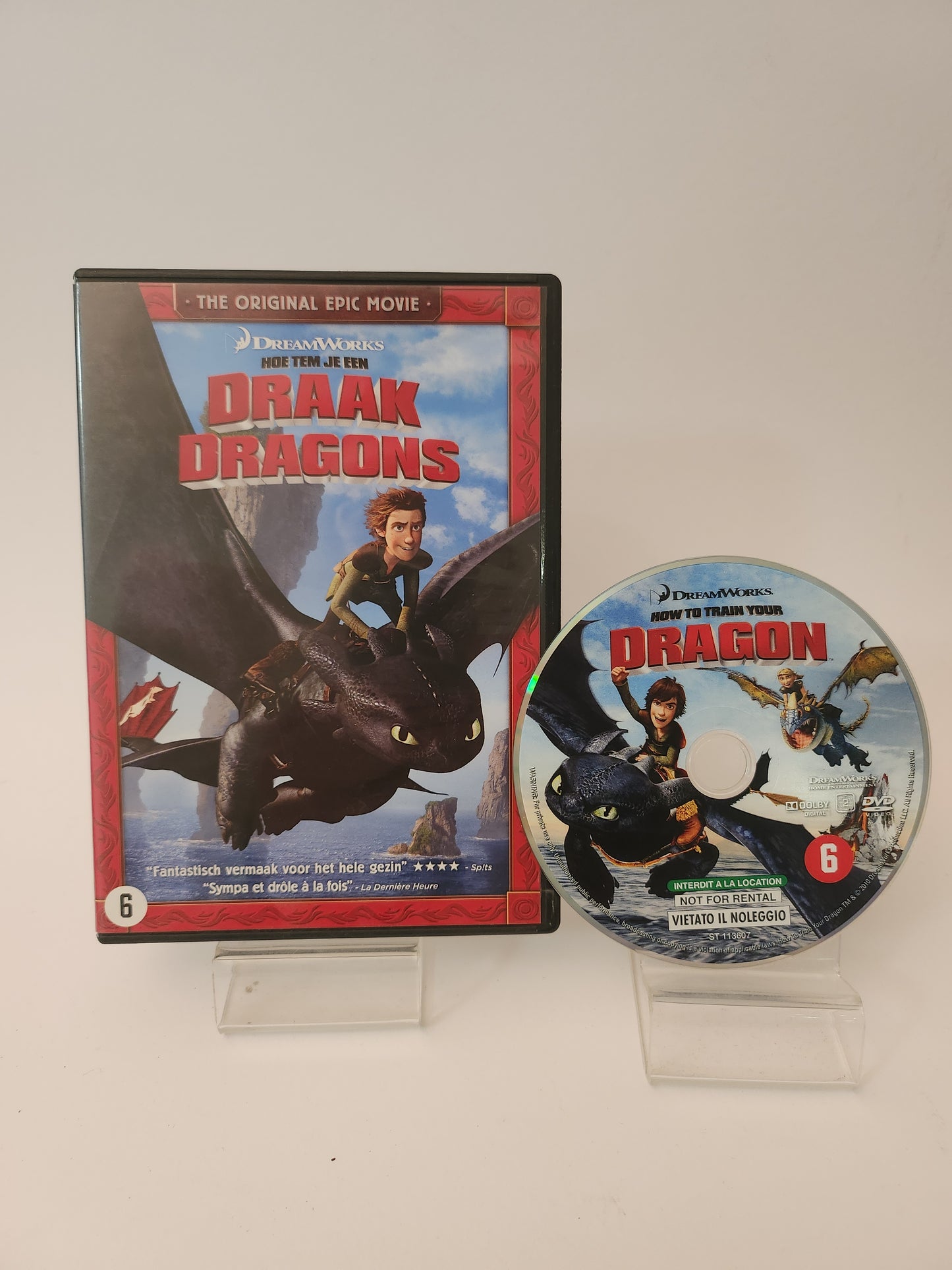How to Train Your Dragon DVD Kids