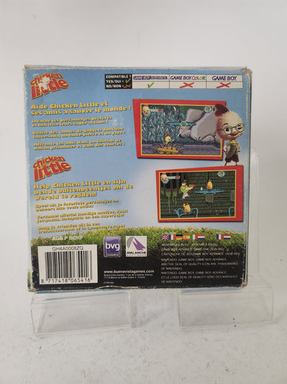 Chicken Little Boxed Game Boy Advance
