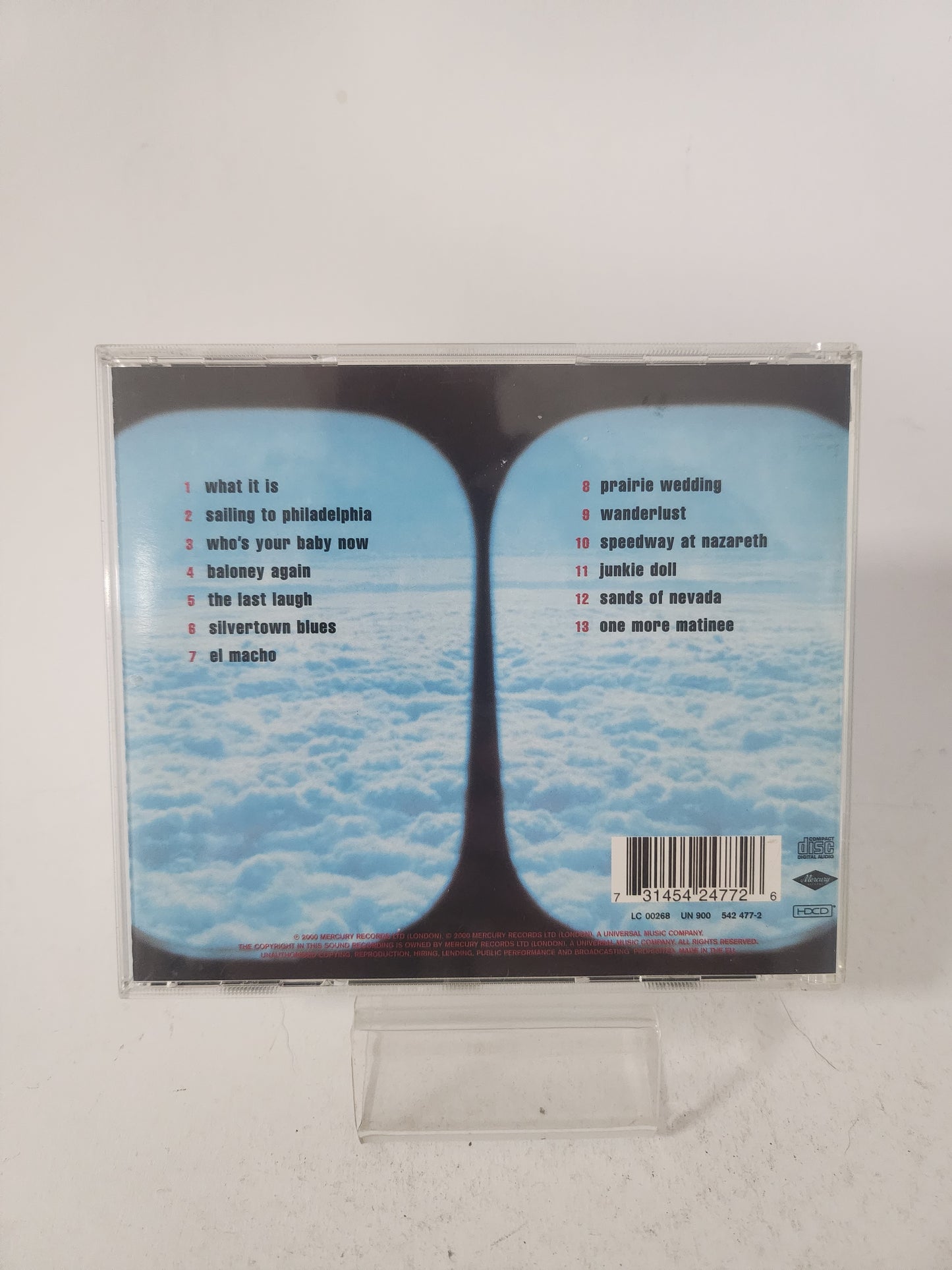 Mark Knopfler: Sailing to Philadelphia CD