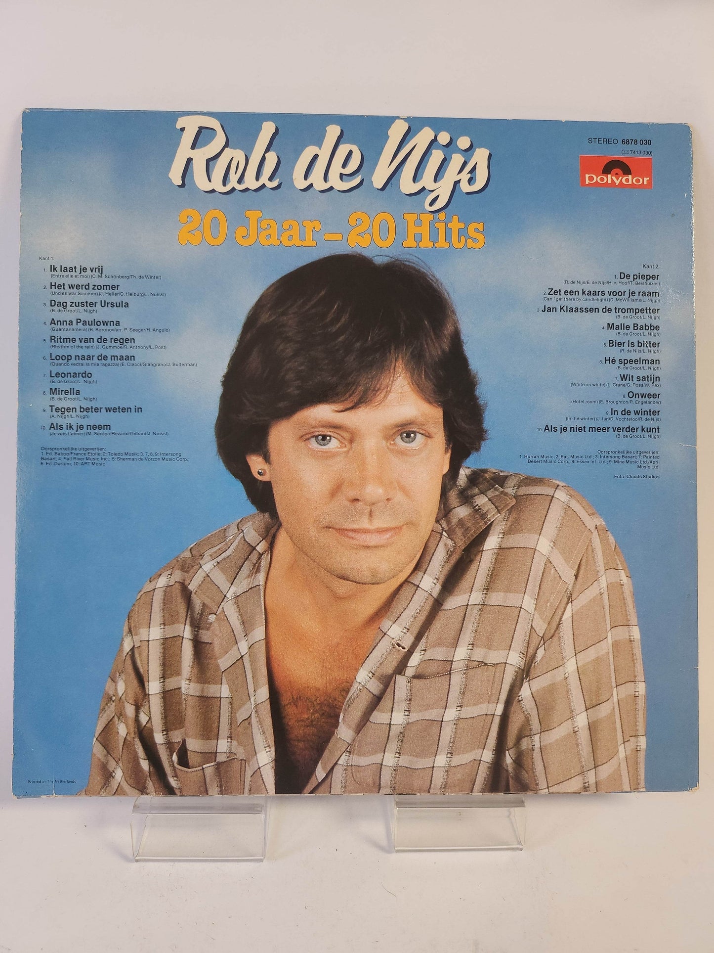 Rob de Nijs: 20 Jaar - 20 Hits LP Vinyl - Feniks Gameshop