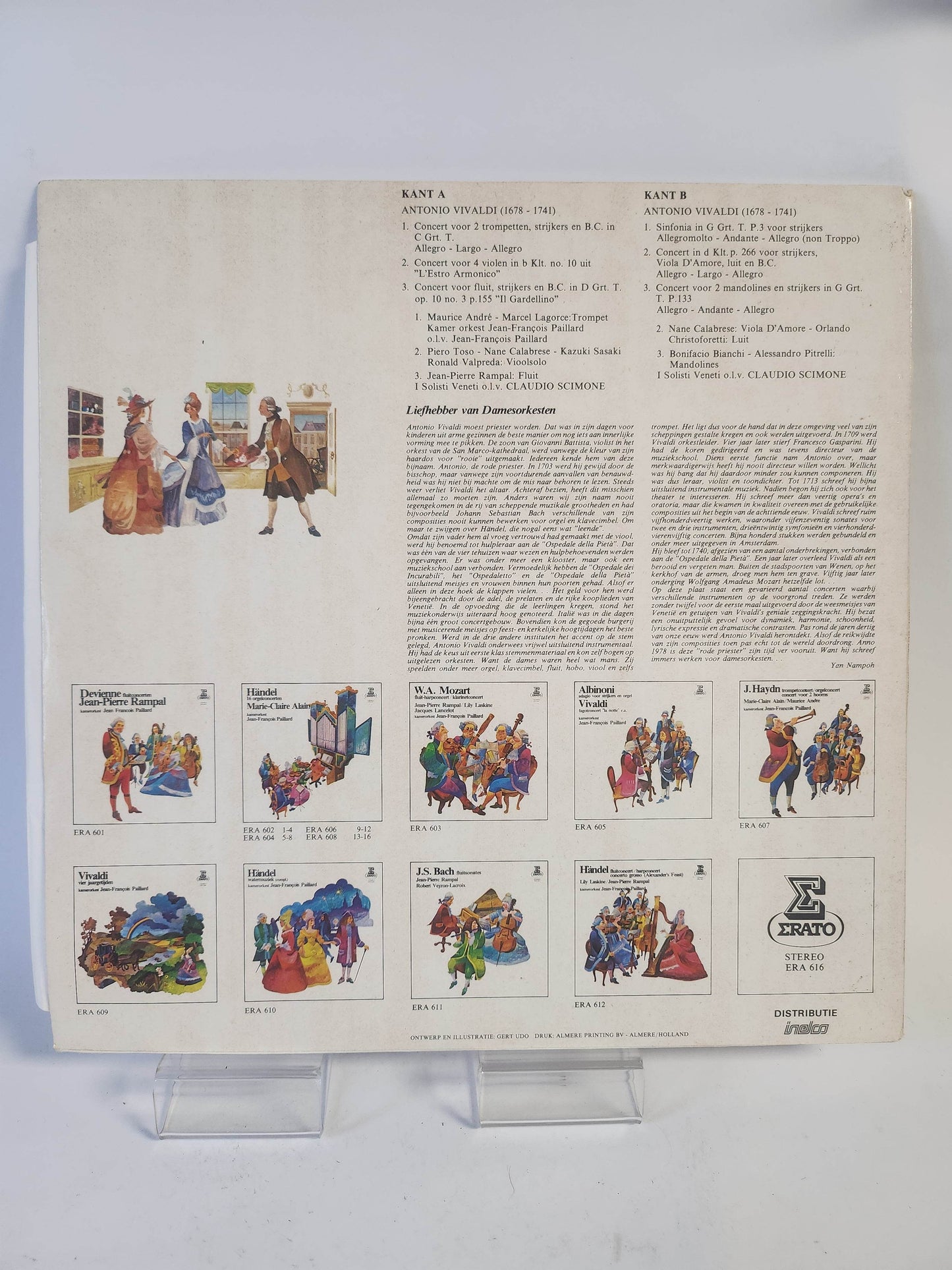 Vivaldi: Concert voor 2 Trompetten LP Vinyl - Feniks Gameshop