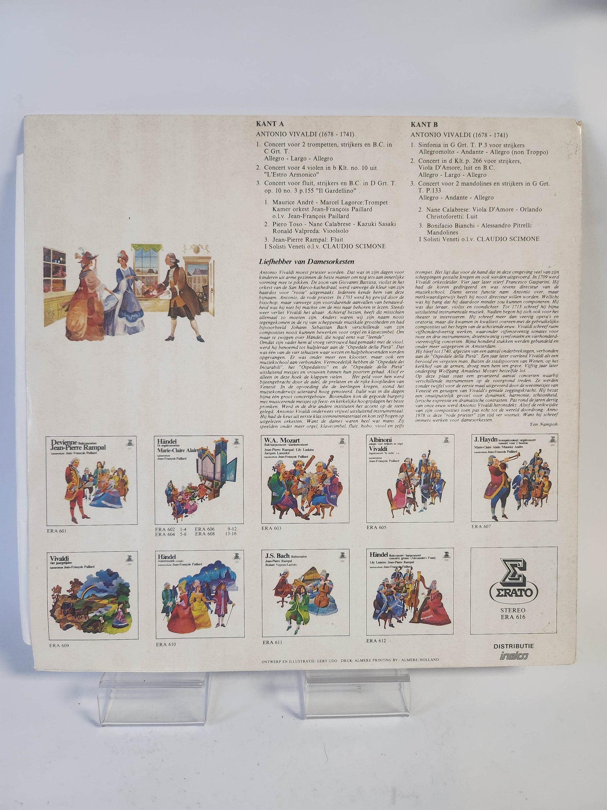 Vivaldi: Concert voor 2 Trompetten LP Vinyl - Feniks Gameshop