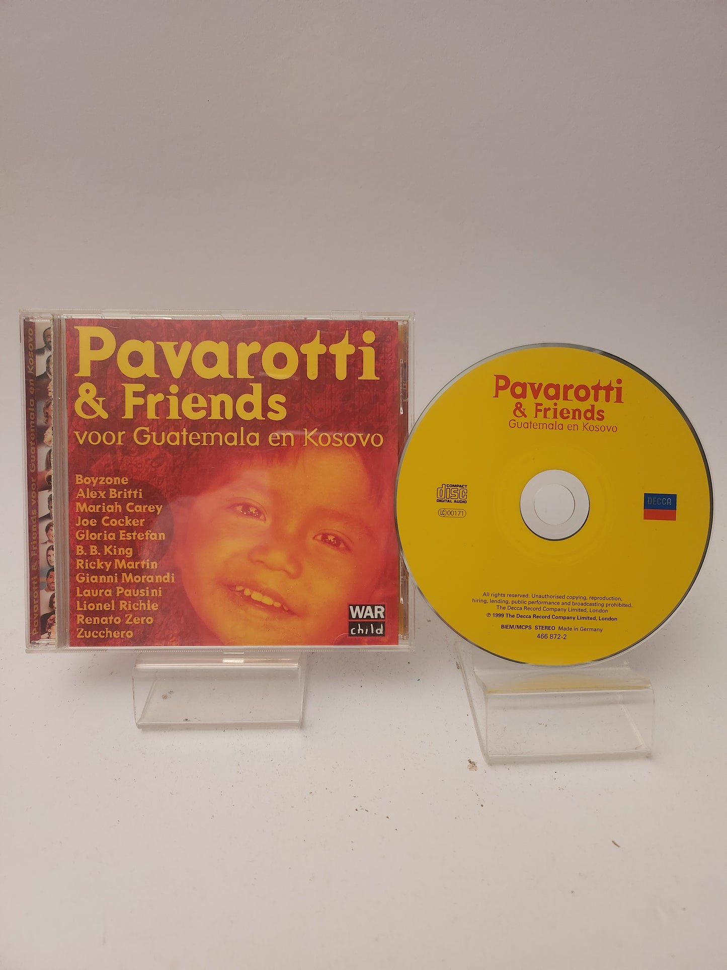 Pavarotti & Friends: Guatemala & Kosovo CD