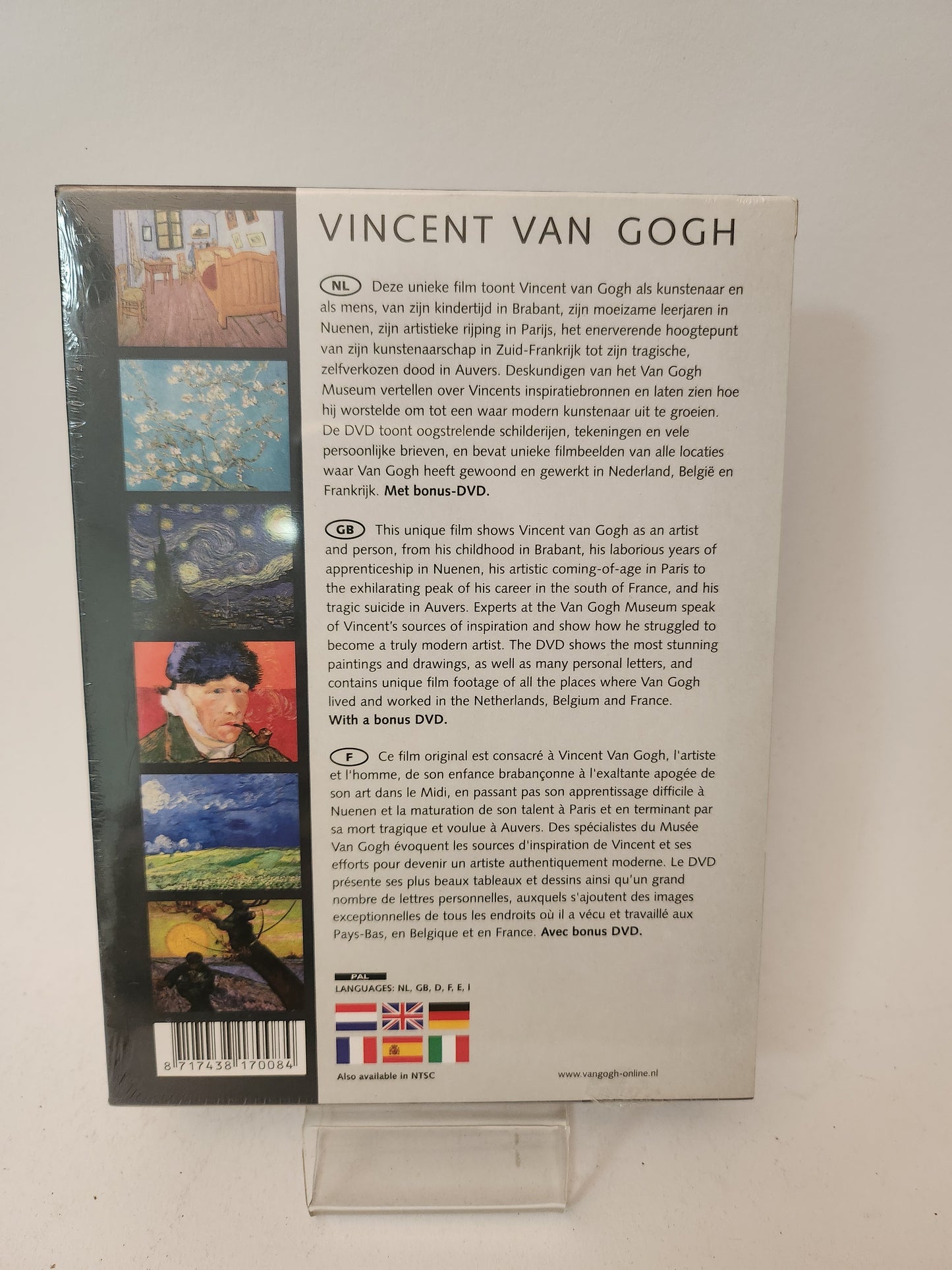 Vincent van Gogh geseald DVD