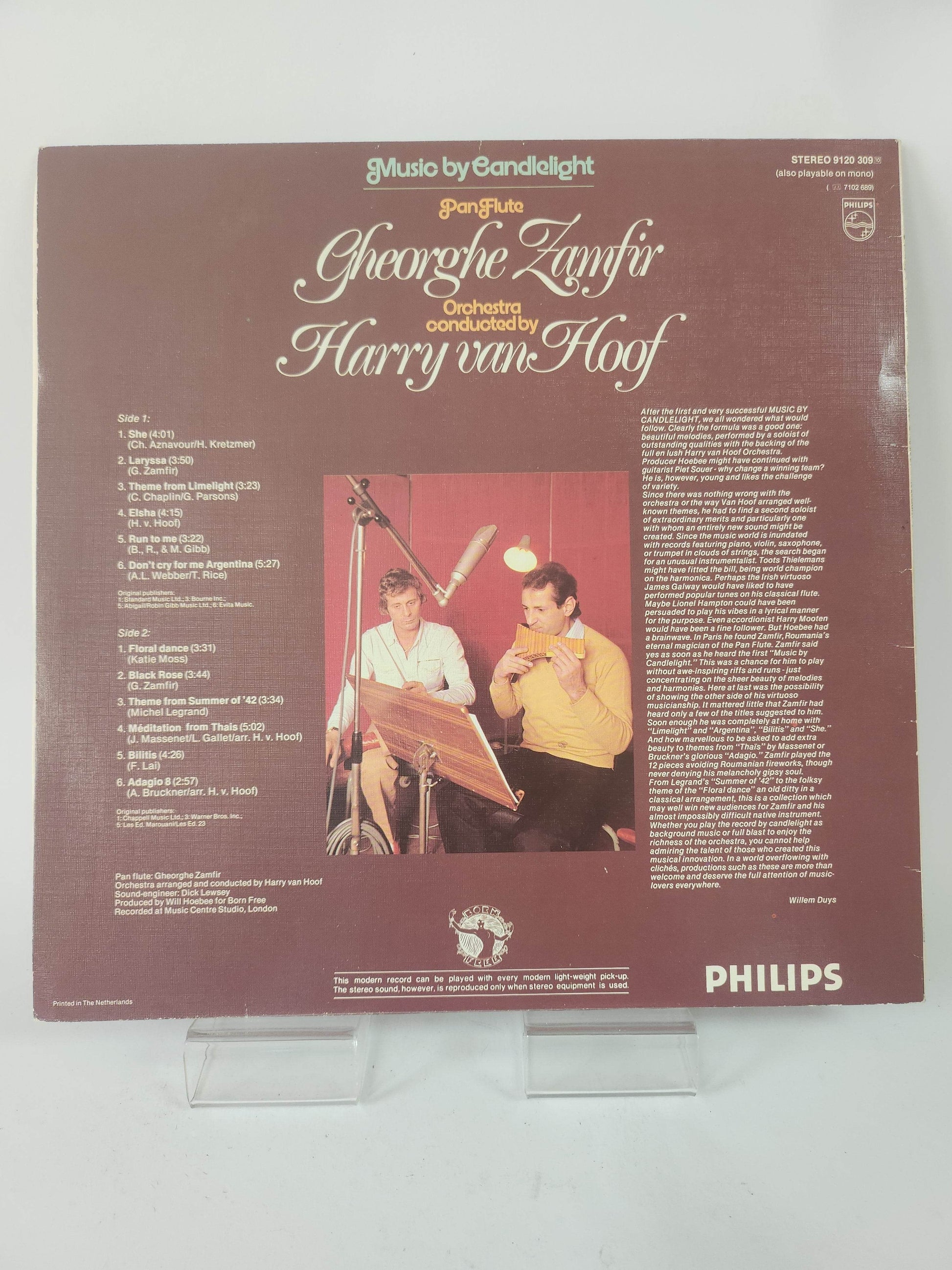 Music by Candlelight: Panflute Gheorghe Zamfir LP Vinyl - Feniks Gameshop