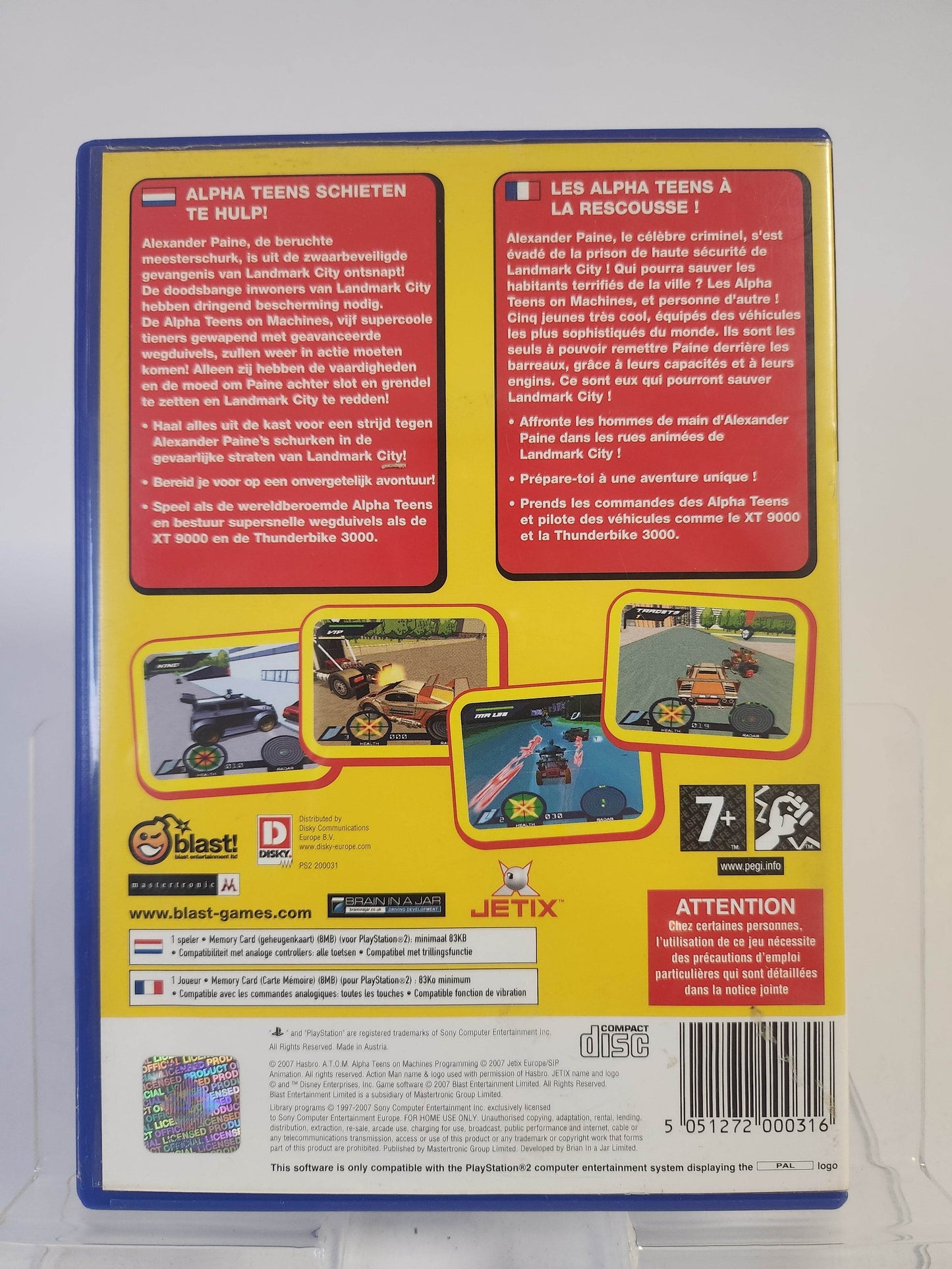 Action Man ATOM (Alpha Teens on Machines) Playstation 2 - Feniks Gameshop