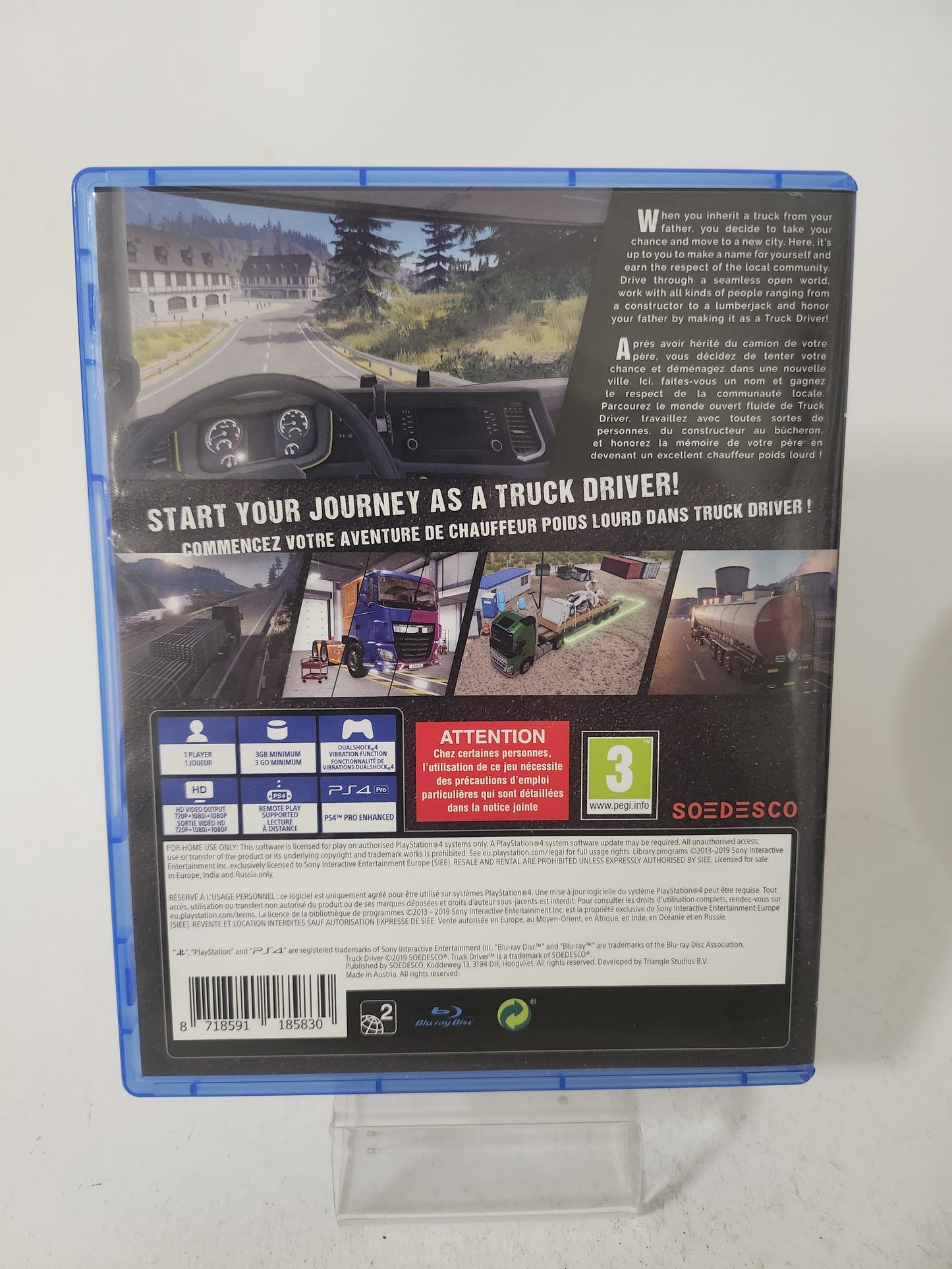 Truck Driver (No Book) PlayStation 4