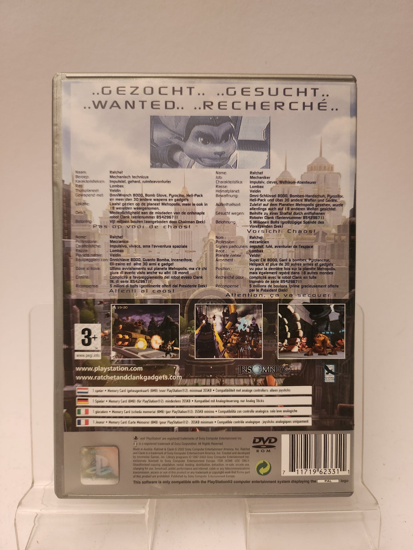 Ratchet &amp; Clank Platinum Playstation 2