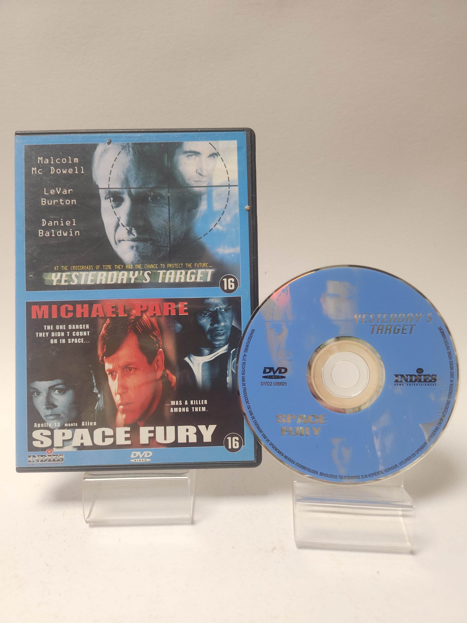 2 in 1 Yesterday's Target & Space Fury DVD - Feniks Gameshop