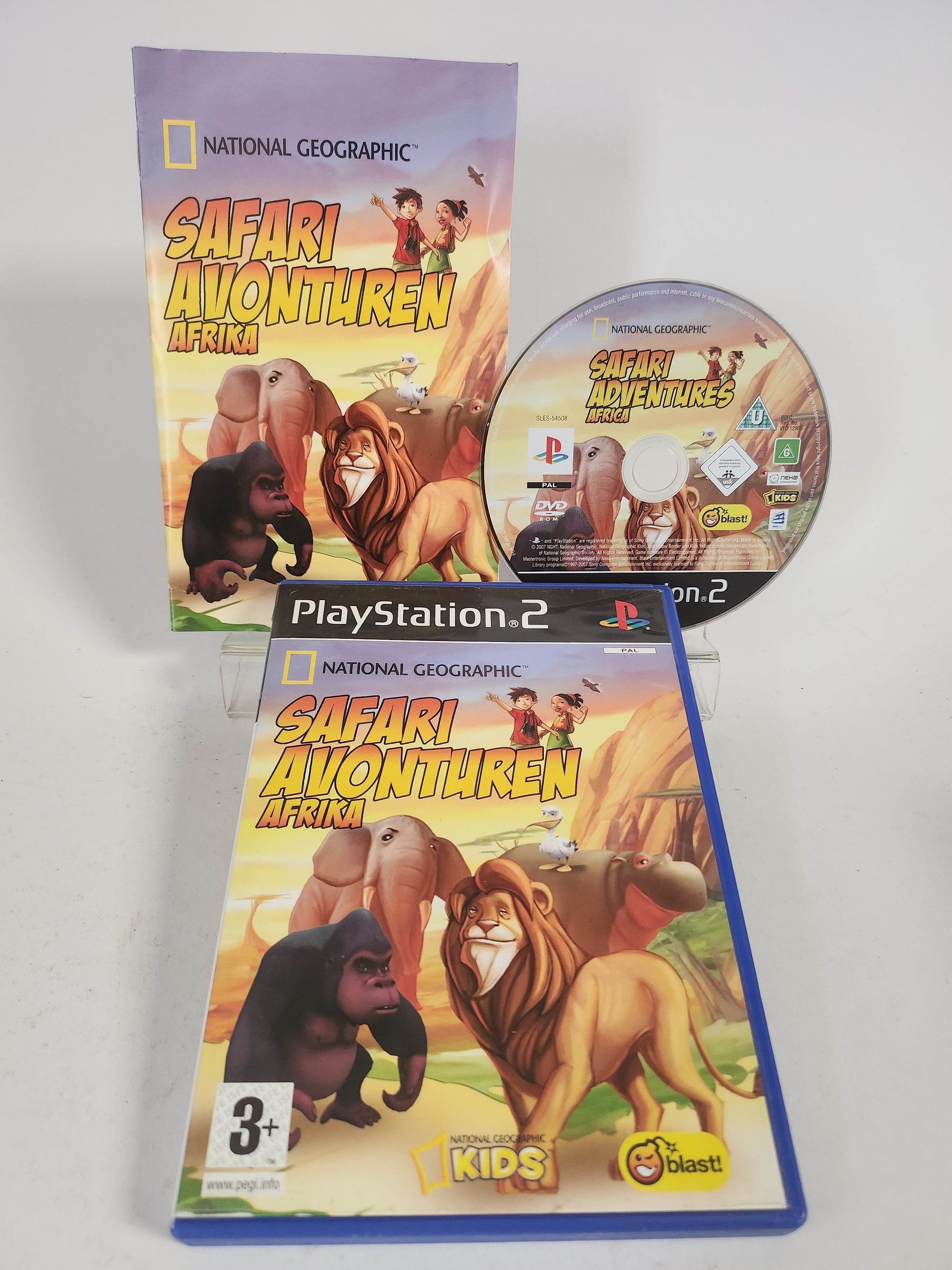 National Geographic Safari Avonturen Afrika Playstation 2 - Feniks Gameshop