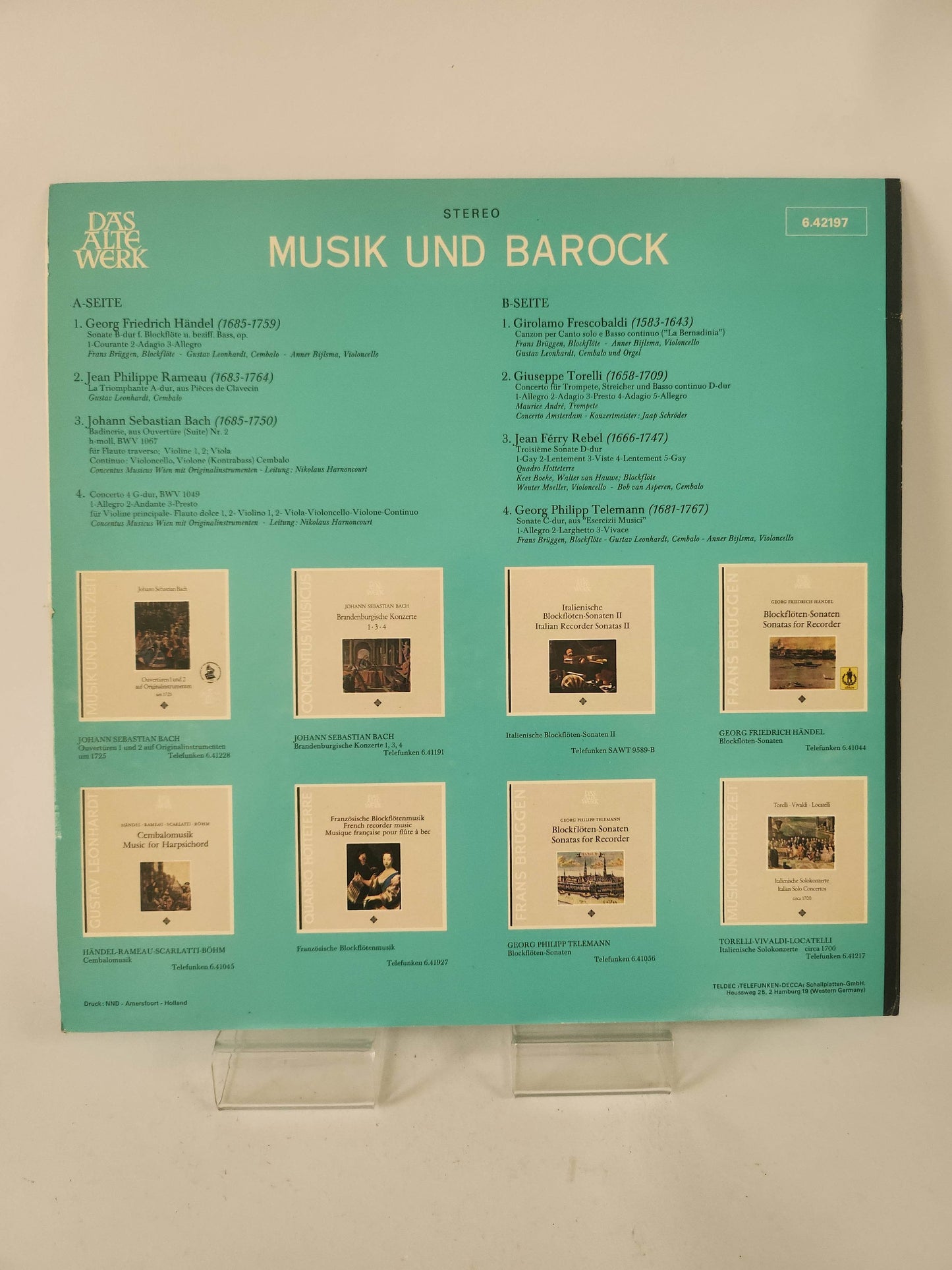 Das Alte Werk: Music und Barok LP Vinyl - Feniks Gameshop