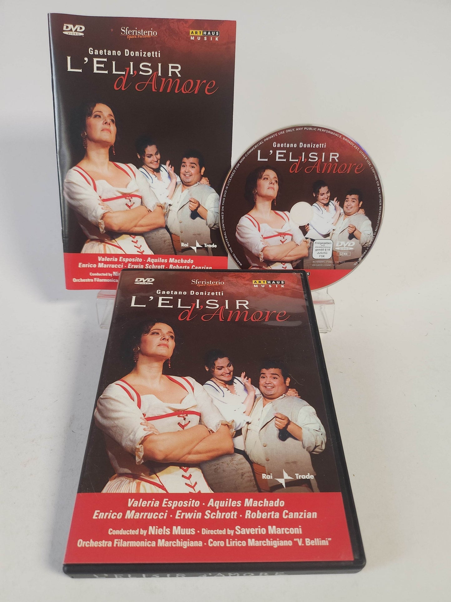 Gaetano Donizetti: L'Elisir d'Amore DVD Muziek - Feniks Gameshop