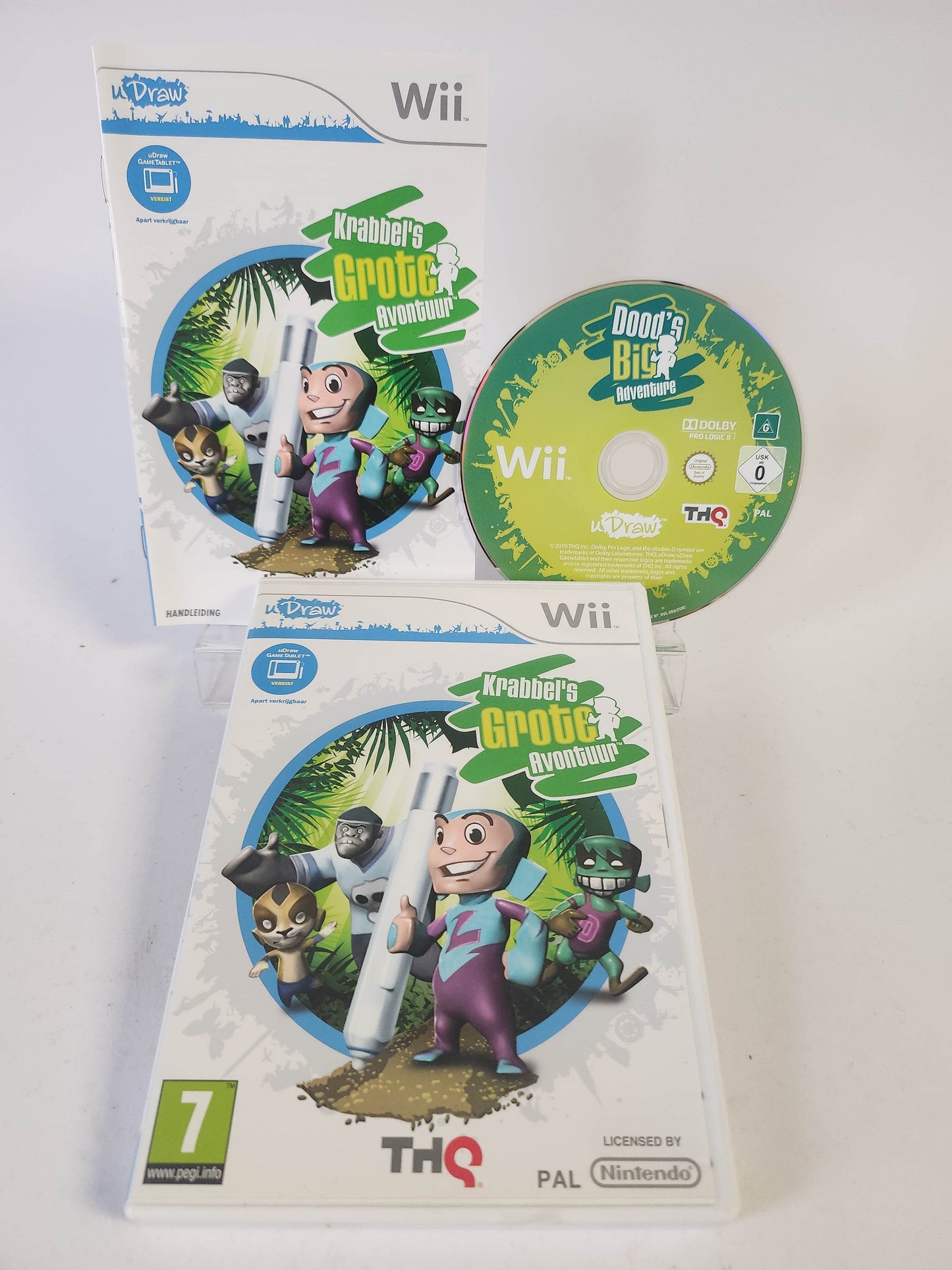 UDraw Krabbel's Grote Avontuur Nintendo Wii - Feniks Gameshop
