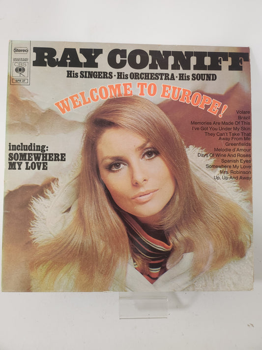 Wellcome to Europe: Ray Conniff LP Vinyl