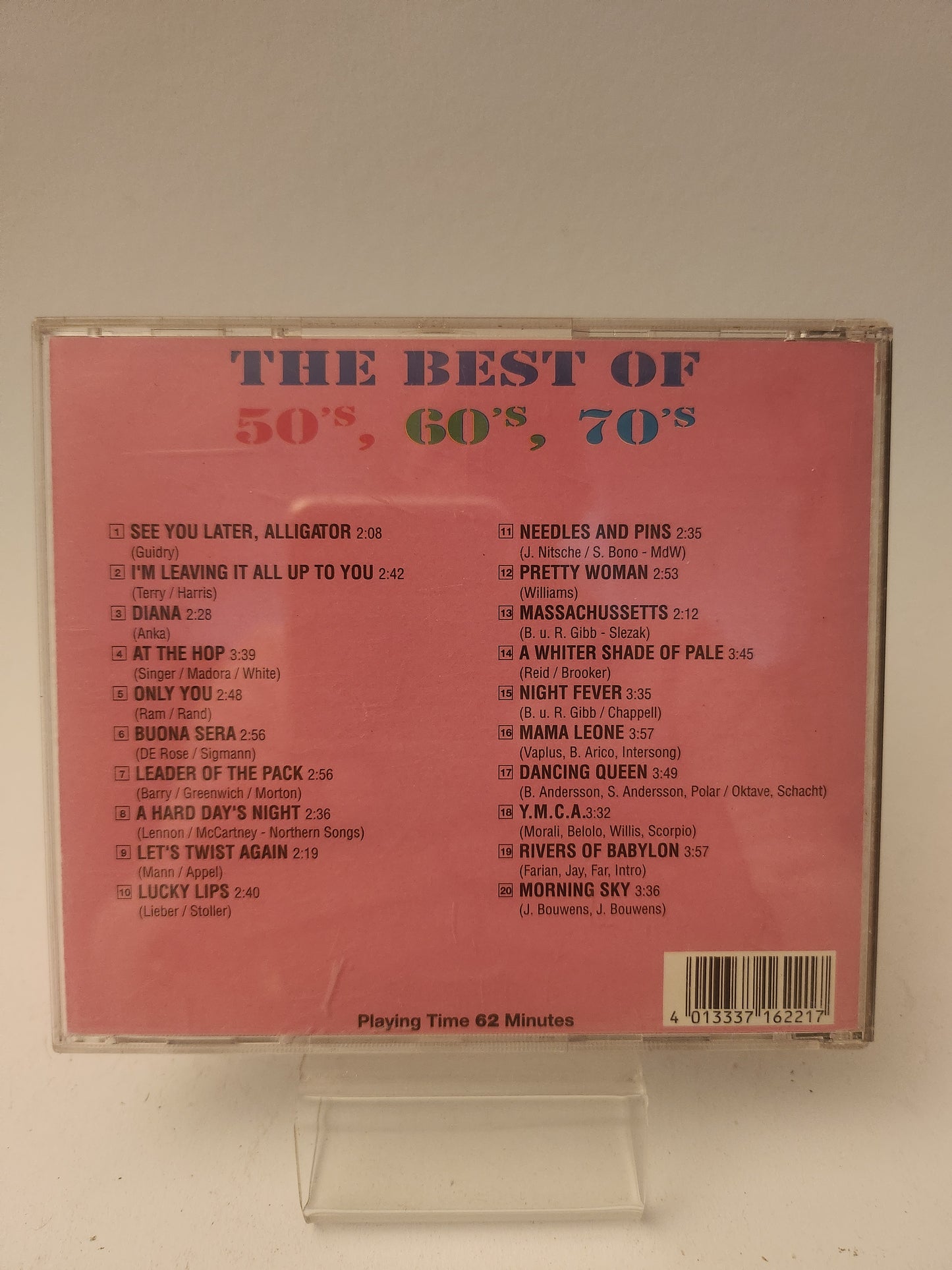 The Best of the 50's, 60's & 70's CD