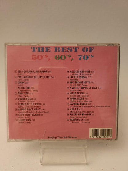 The Best of the 50's, 60's & 70's CD