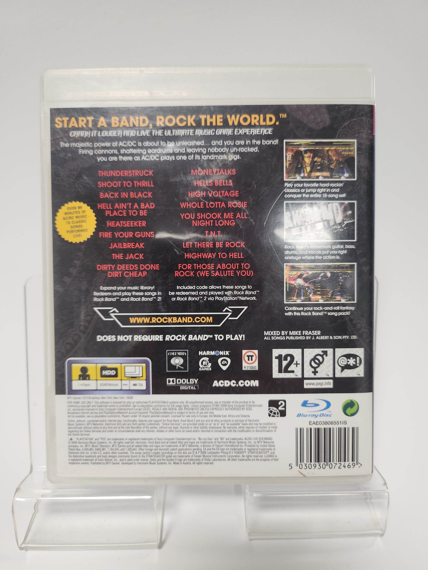 ACDC Live Rockband Playstation 3 - Feniks Gameshop