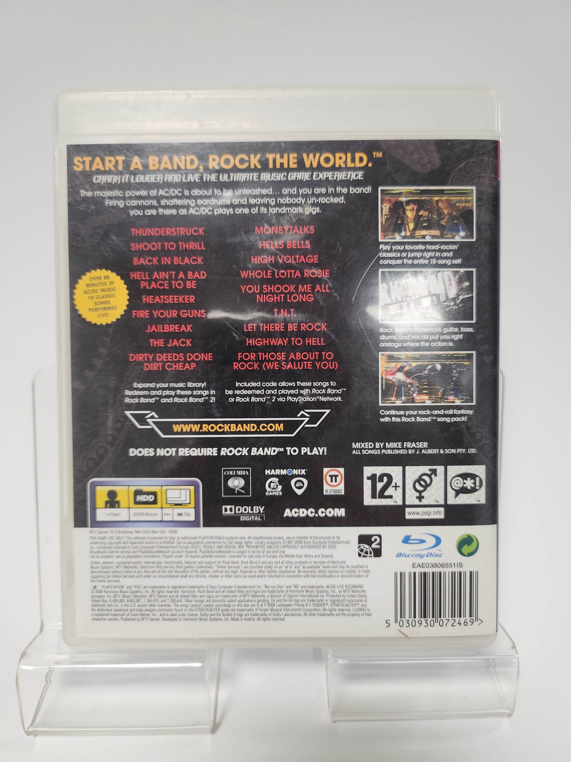 ACDC Live Rockband Playstation 3 - Feniks Gameshop
