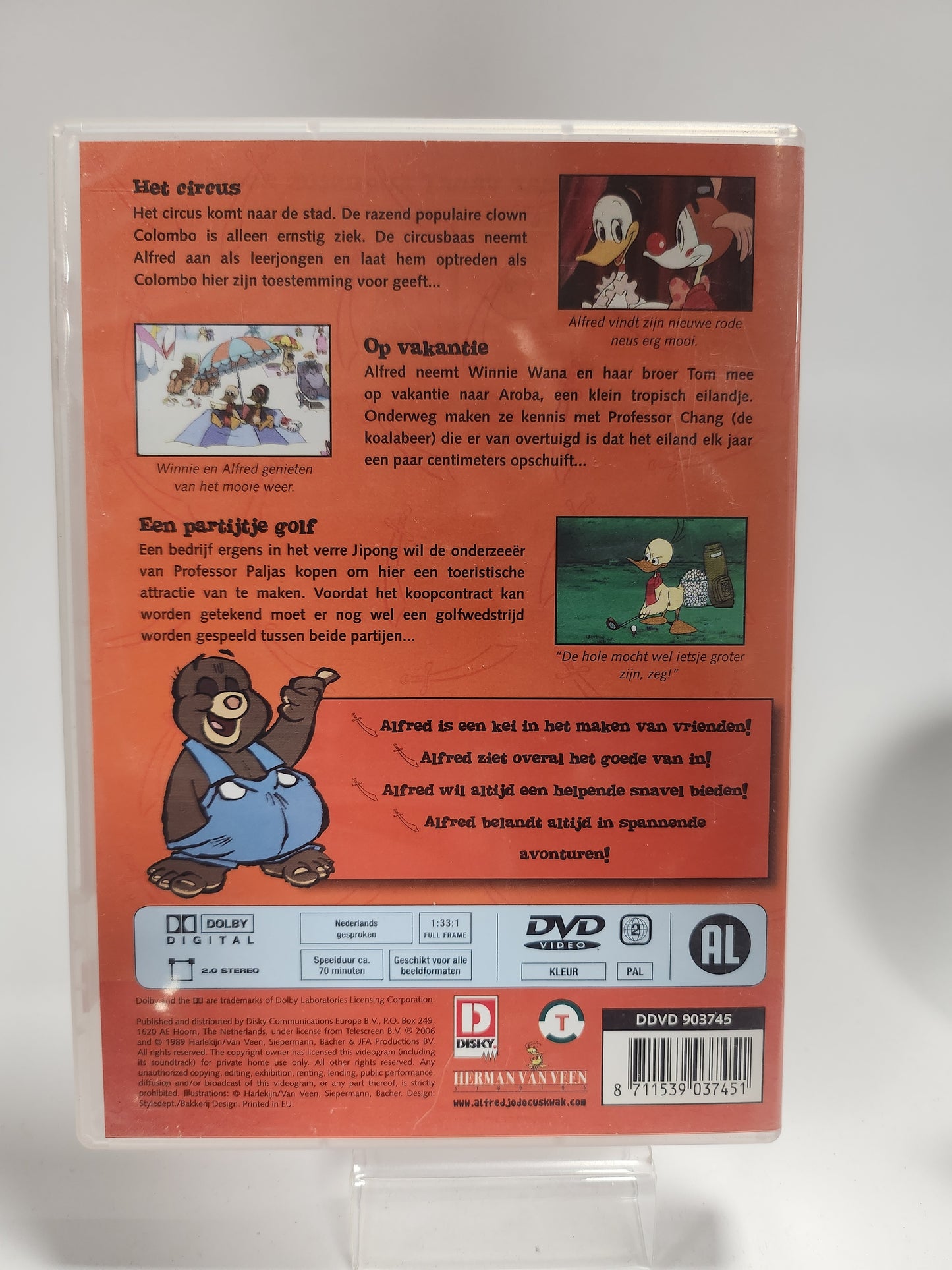 Alfred J. Kwak Avontuur 1 Dvd Kids