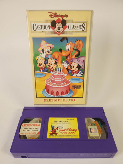 Disney Pret met Pluto VHS Kids - Feniks Gameshop