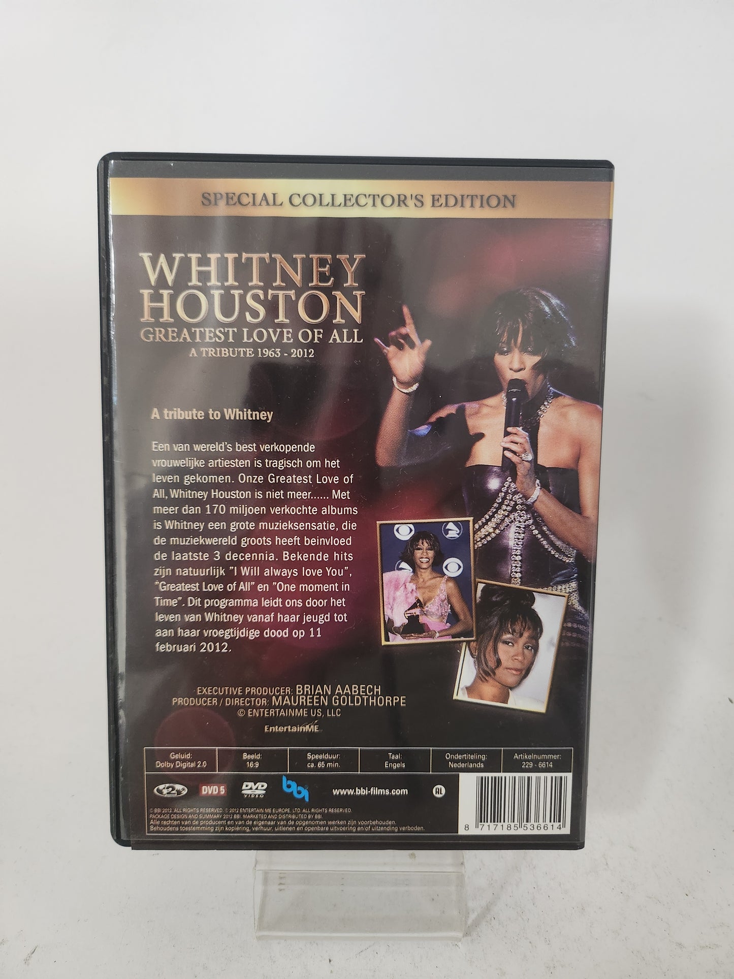 Whitney Houston: Greatest Love of All Dvd Muziek