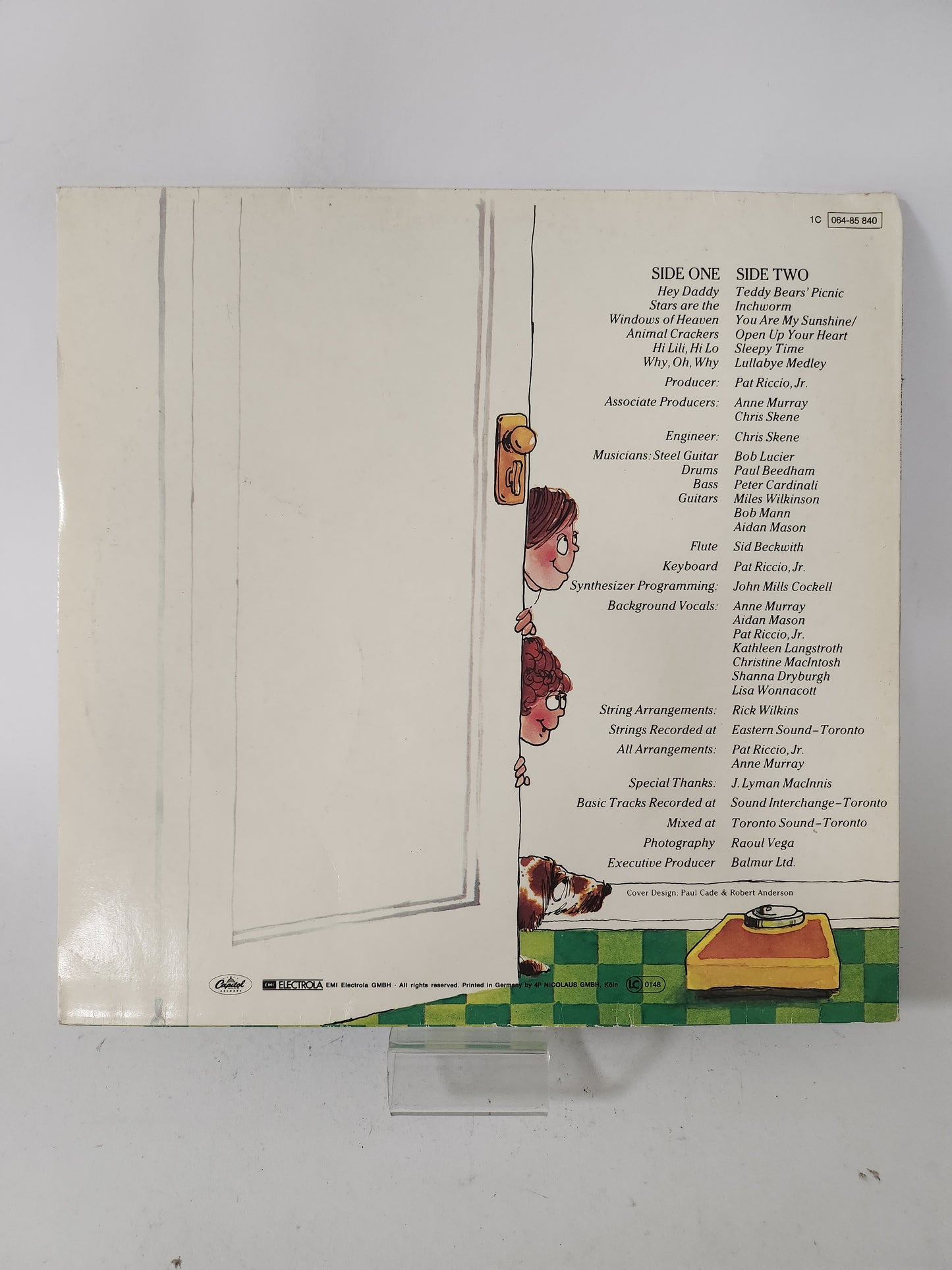 There's a Hippo in My Tub: Anne Murray LP Vinyl