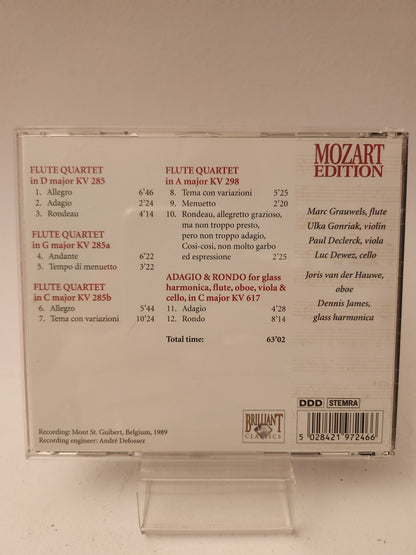 Flute Quartets Mozart Edition CD