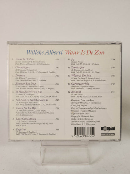 Willeke Alberti: Waar is de Zon CD - Feniks Gameshop