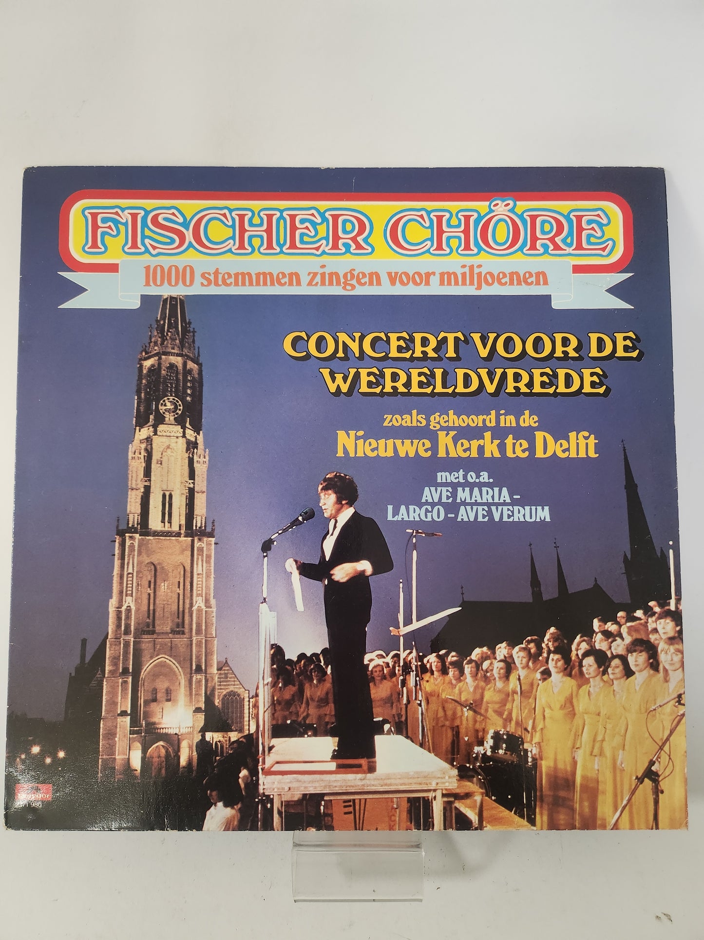 Concert voor de Wereldvrede: Fischer Chore LP Vinyl